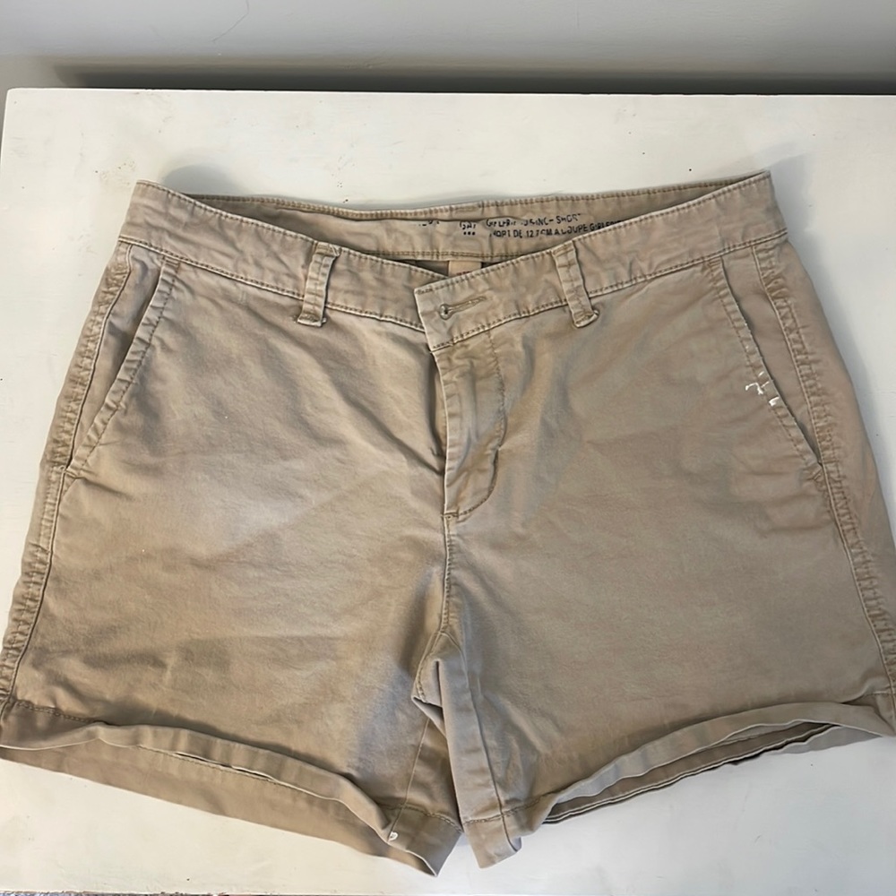 GAP Red / Pink Girlfriend Chino Shorts Size 2/26